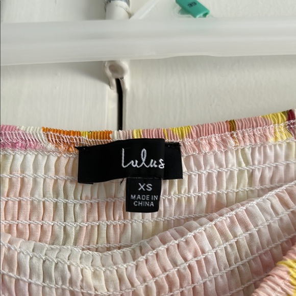 Sunlight Aura Orange Floral Dress from Lulus - Picture 2 of 5